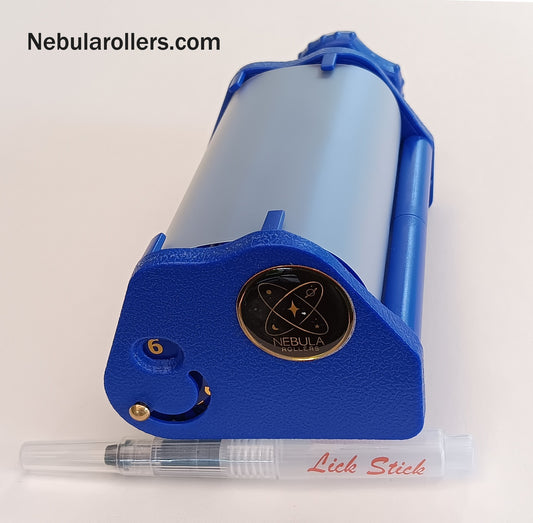 King Size - Nebula Rolling Machine for Cigar, Blunt, Joint, Cigarette, Cobalt Blue
